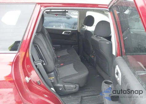 2017 Nissan Pathfinder S z USA, uszkodzony, nr VIN 5N1DR2MNXHC613404